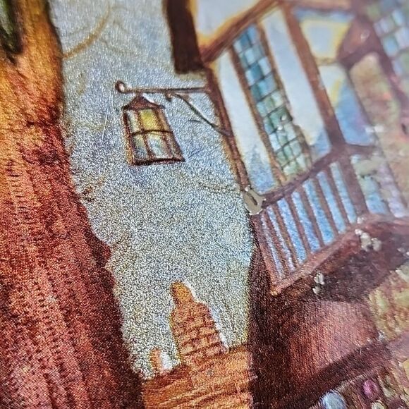 Vintage Foil Lithograph Made In England A Mirrart Production - Picture 4 of 12